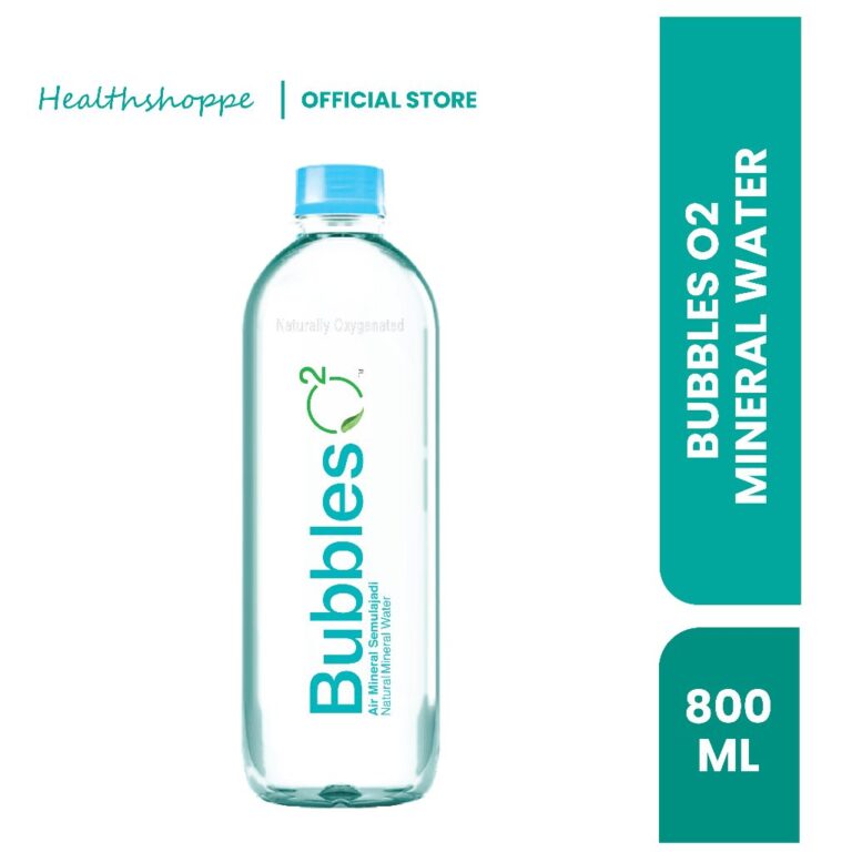 Bubbles O2 Mineral Water 800ml: Apa yang Perlu Anda Tahu Mengenai Air Mineral Diperkaya Oksigen