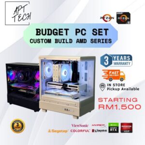 Panduan Memilih BUDGET GAMING PC PACKAGE: Pilihan Spesifikasi dan Semakan Komponen