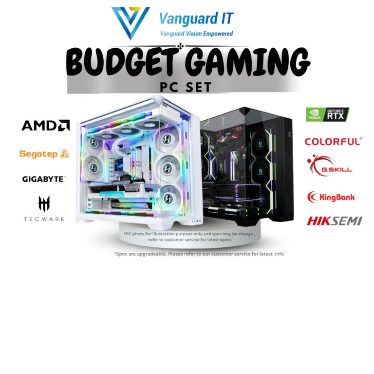 Bajet GAMING PC Set AMD RYZEN5 dan Pilihan Kad Grafik: Panduan Pemilihan