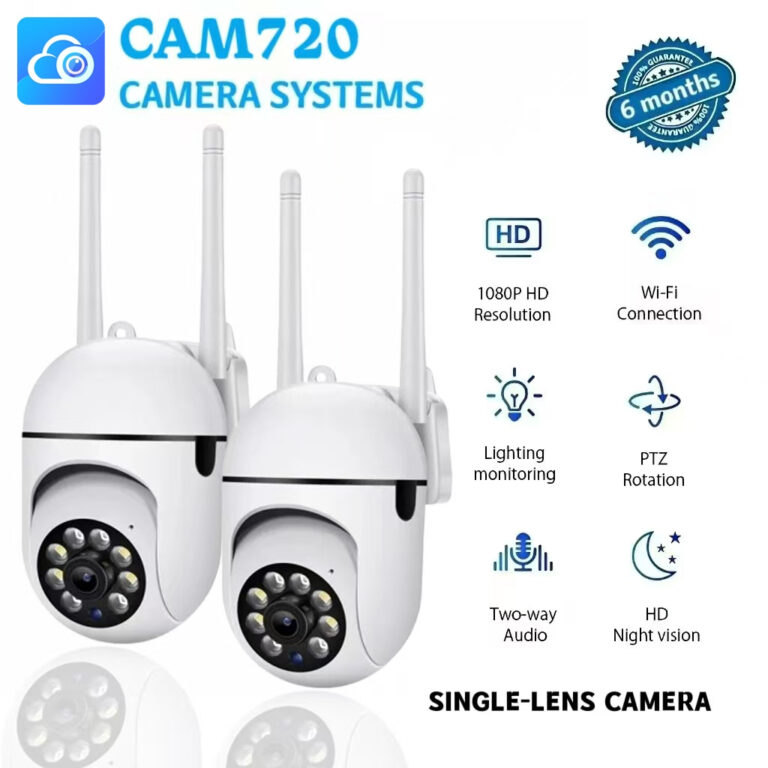 Kamera Pengawasan CAM720WiFi 1080P FHD: Ciri Utama dan Panduan Semakan Pilihan