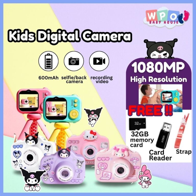 CAMERA KIDS Digital Mini CAMERA Toy For KIDS Kamera Budak HD