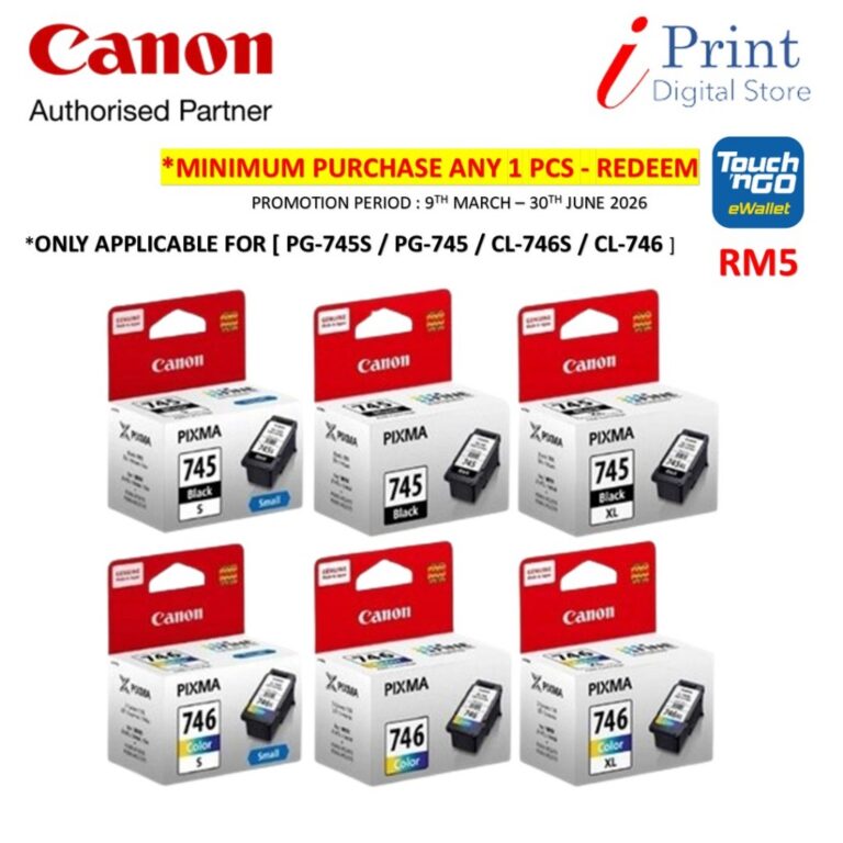 Pemilihan CARTRIDGE CANON PG-745 dan CL-746 Original