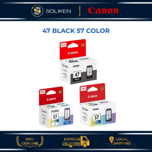 Panduan Memilih Siri CARTRIDGE CANON PG-47 dan CL-57 serta Kertas GP508