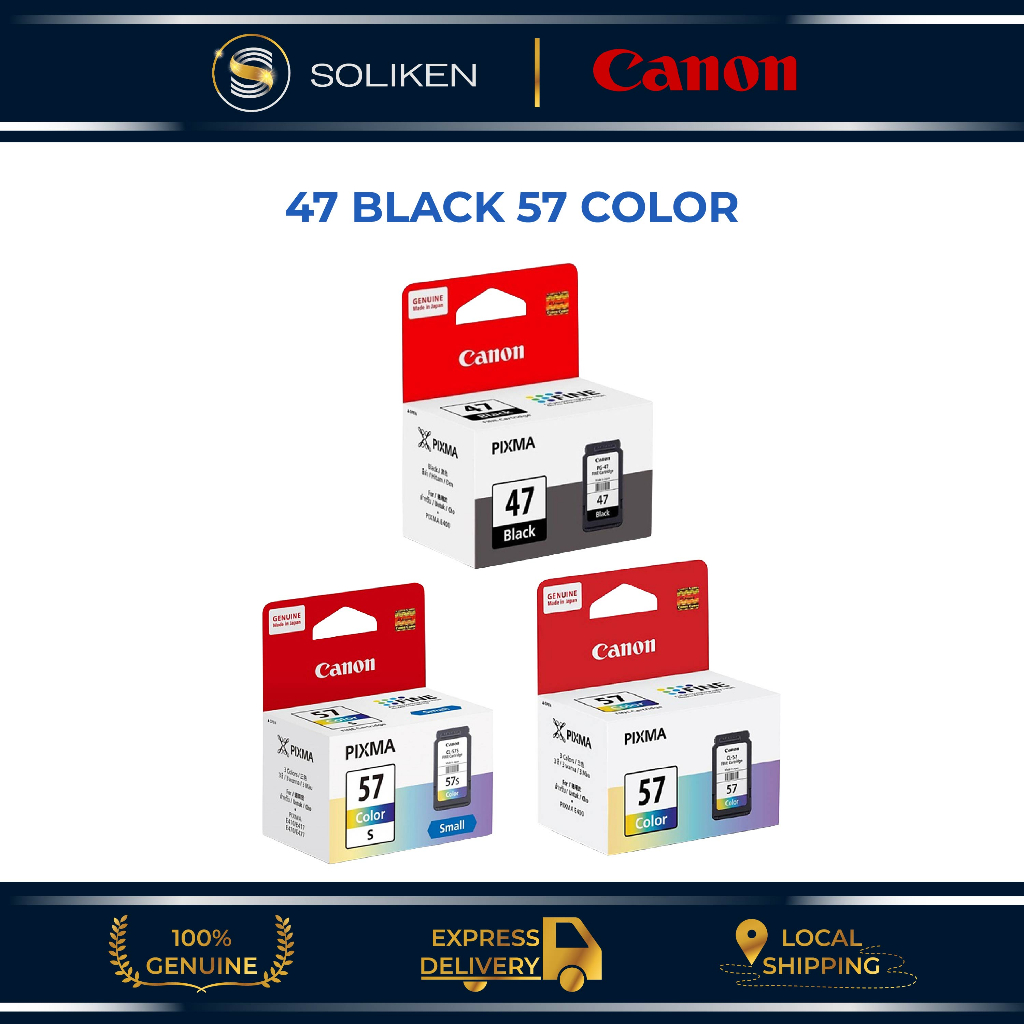 Panduan Memilih Siri CARTRIDGE CANON PG-47 dan CL-57 serta Kertas GP508