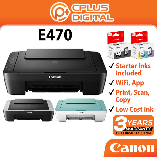 Canon PIXMA E470: Apa yang Perlu Anda Tahu sebelum Beli