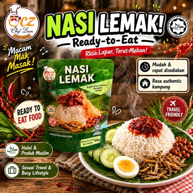 NASI LEMAK KEMBARA Chef Zam