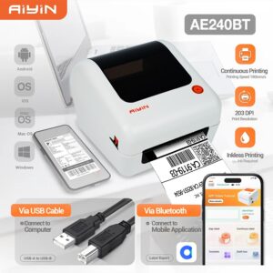 COD Thermal Printer A6 untuk Cetak Label Waybill
