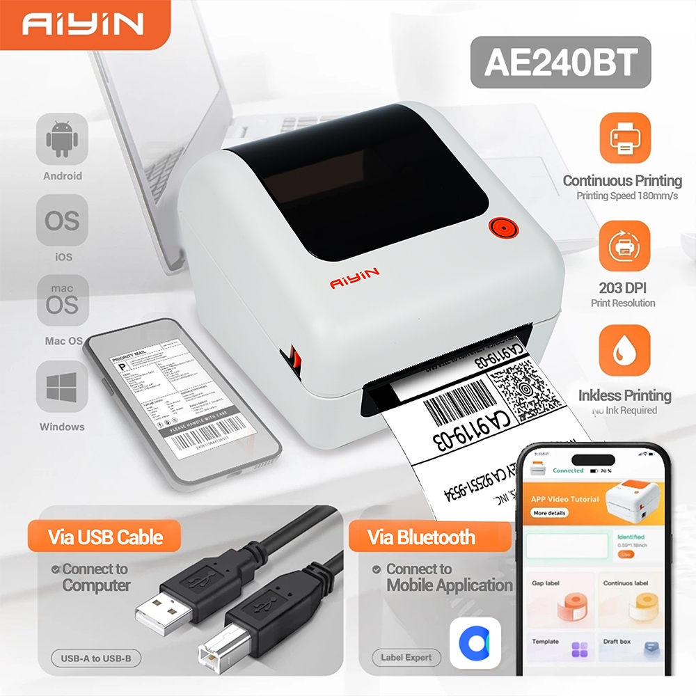COD Thermal Printer A6 untuk Cetak Label Waybill