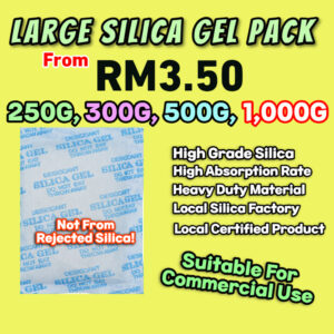 Commercial Silica Gel Big Pack: Kegunaan, Ciri dan Pertimbangan