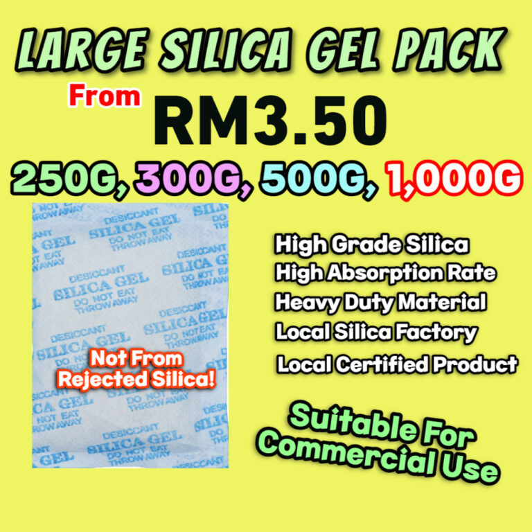 Commercial Silica Gel Big Pack: Kegunaan, Ciri dan Pertimbangan