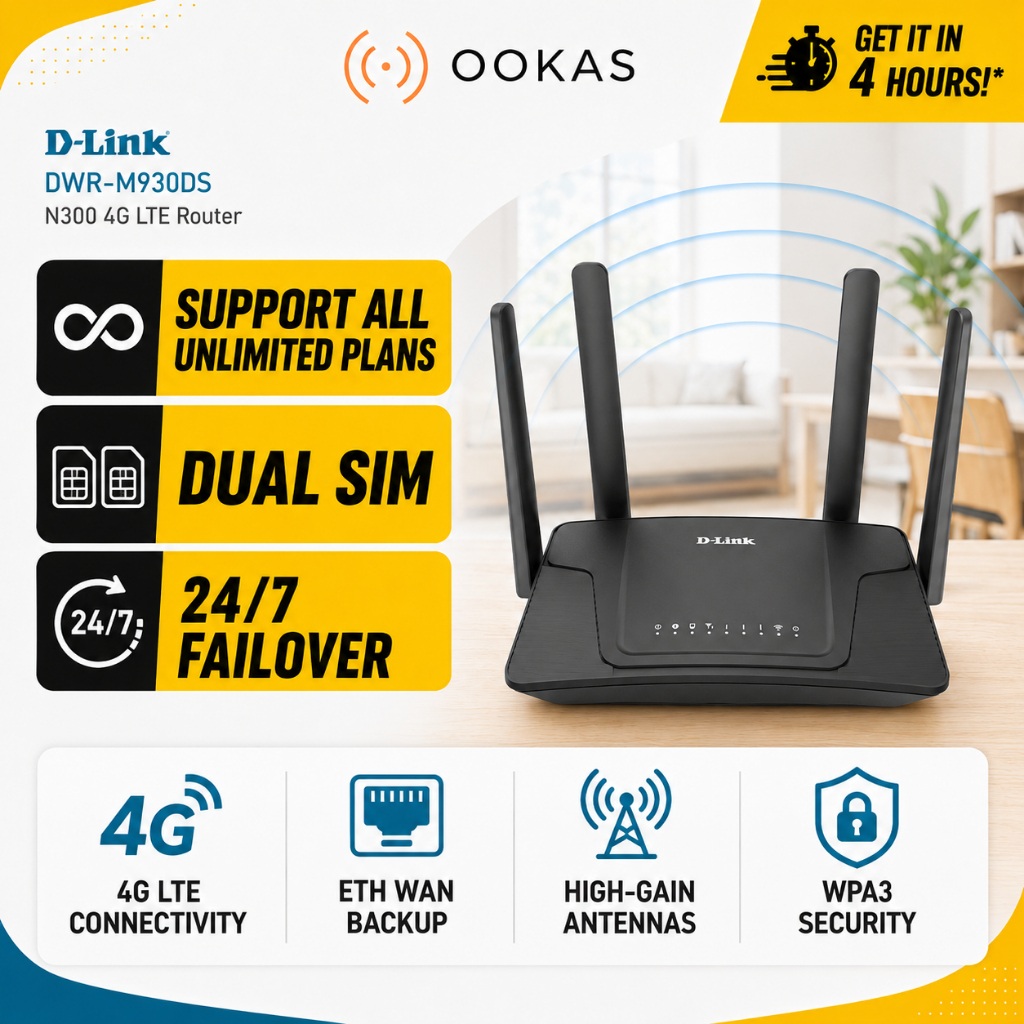 D-Link 4G LTE Router DWR-M905 dan M930: Apa yang Perlu Anda Tahu