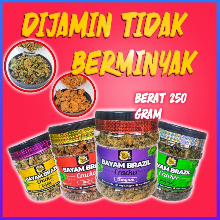 Dapo Anggun Snek Crispy dan Serunding: Pilihan Varian Tradisional