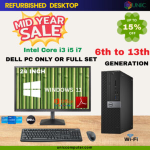 Dell OptiPlex Desktop Mix Model (Refurbished): Pilihan Pejabat dan Belajar