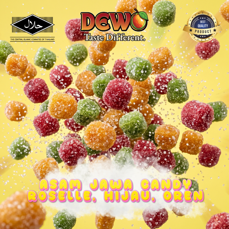 DEWO Asam Jawa Roselle: Pilihan Manisan Asam Tanpa Biji