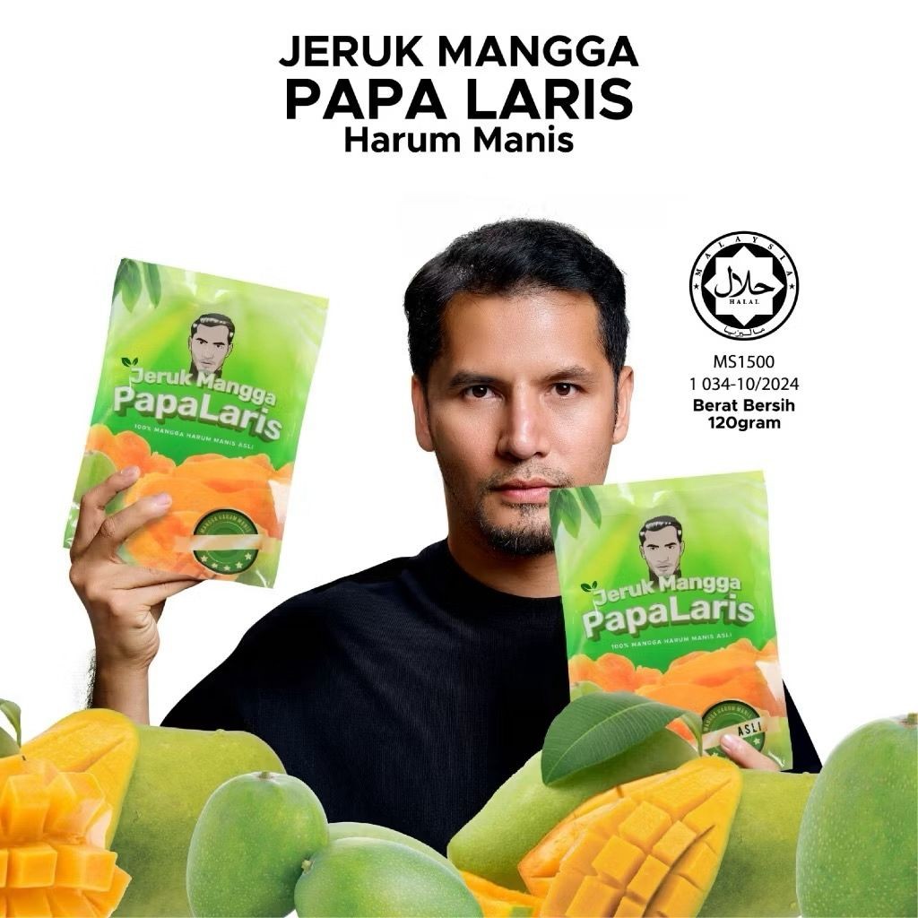 DHERBS JERUK MANGGA PAPA LARIS 120G