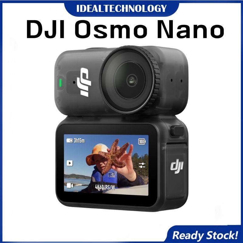 DJI Osmo Nano: Kamera Boleh Wearable Ringan dengan Sensor 1/1.3 Inci
