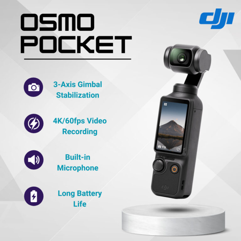 Siri DJI Osmo Pocket: Pilih Model Pocket 1, Pocket 2 atau Pocket 3 Ikut Keperluan Anda