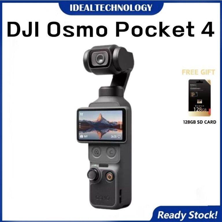 DJI Osmo Pocket 4: Kamera Vlogging Berkuasa dengan Gimbal 3-Axis