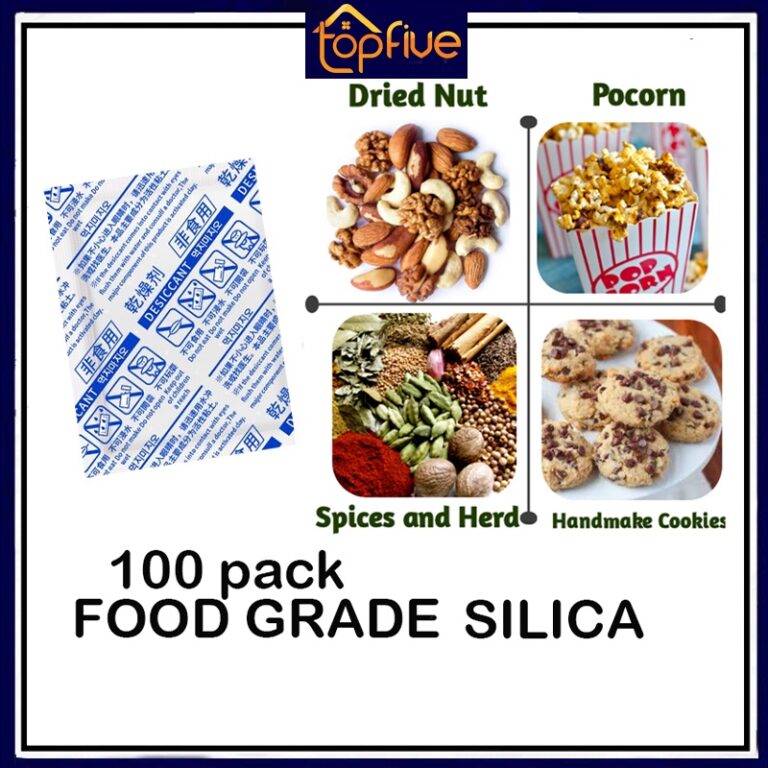Dry Food Protection Set 100 Pcs Silica Gel: Fungsi, Keselamatan dan Cara Guna