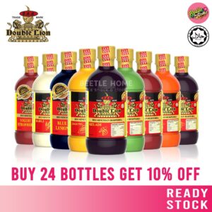 Double Lion Flavoured Concentrate dan Bes Minuman Perisa Tradisional