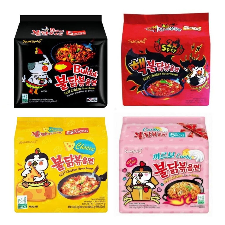 SAMYANG Korean Spicy Chicken Buldak Ramen 140g/5EA