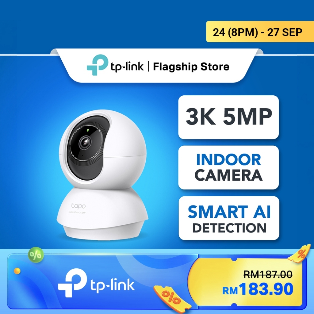 Kamera TP-Link Tapo C230 3K 5Mp: Spesifikasi dan Ciri Pemantauan Pintar