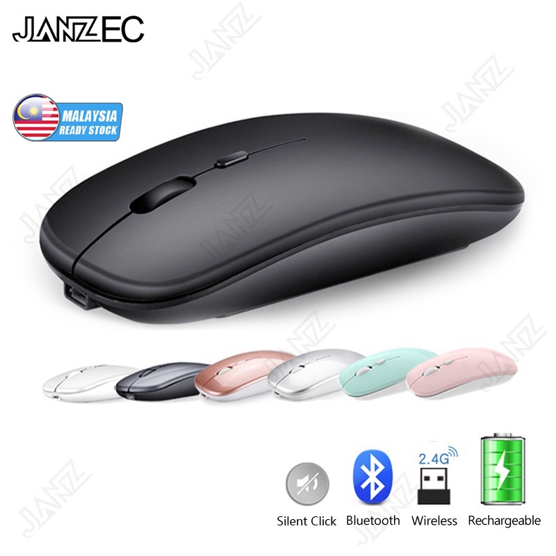 Wireless Mouse Bluetooth 2.4 GHz: Pilihan Tetikus Tanpa Wayar Ramping
