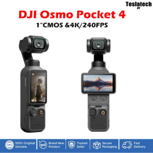DJI Osmo Pocket 4: Sensor 1 Inci, Rakaman 4K/240FPS dan Kapasiti 107GB
