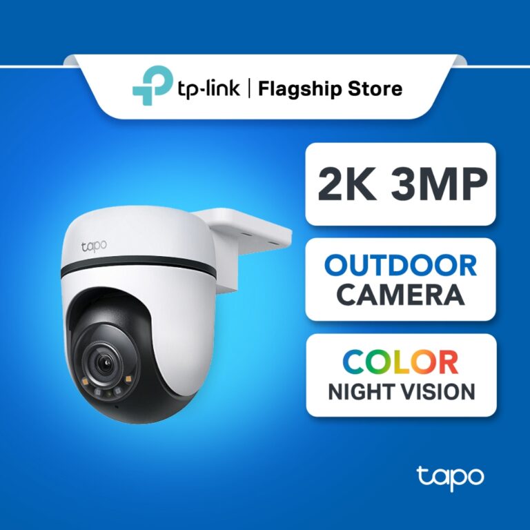 Kamera Keselamatan Tapo C510W, C520WS, C500 dan TC40 untuk Kegunaan Luar