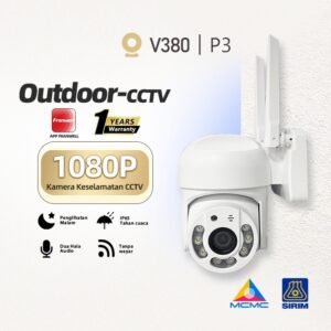 Kamera CCTV WiFi V380 Luaran: Panduan untuk Pantau Rumah Anda