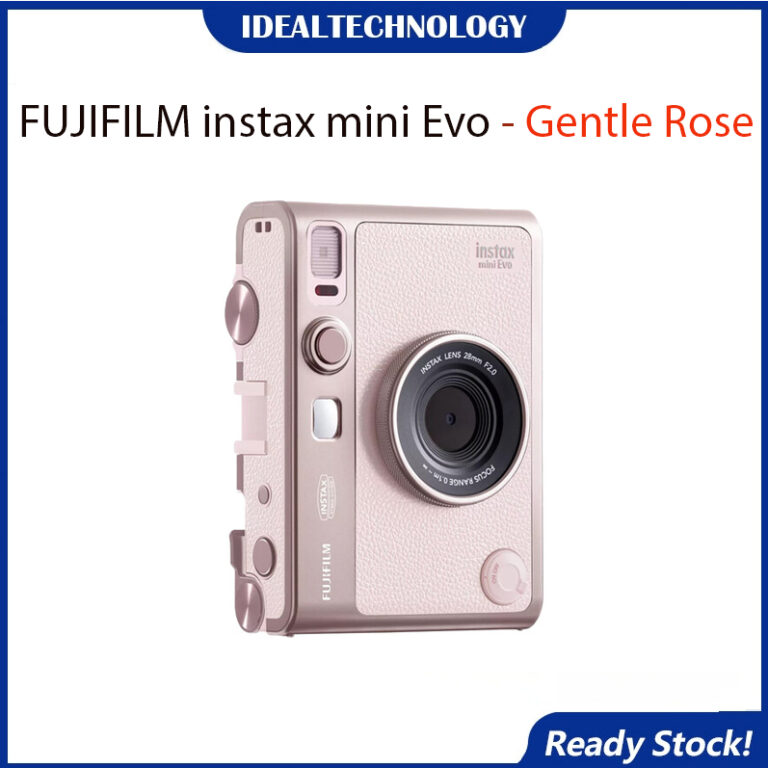 FUJIFILM Instax Mini Evo Gentle Rose 90th Anniversary