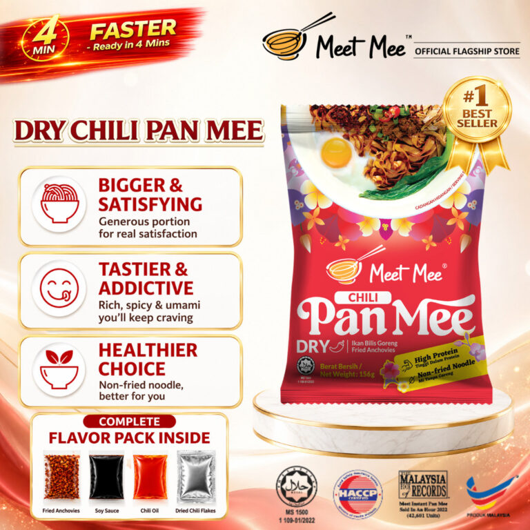 MEET MEE Dry Chili Pan MEE: Maksud Nama Listing dan Panduan Pembeli