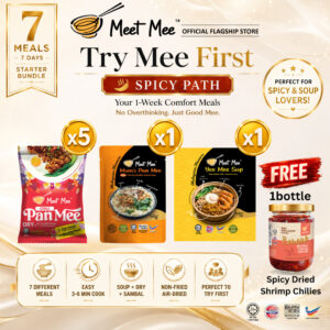 MEET MEE Try MEE First Bundle: Pilihan Rasa Chili Pan MEE dan Sup