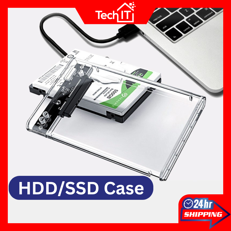 External Hard Disk Case 2.5 Inch USB 3.0 Transparent: Pilihan Casing SSD dan HDD Mudah Alih