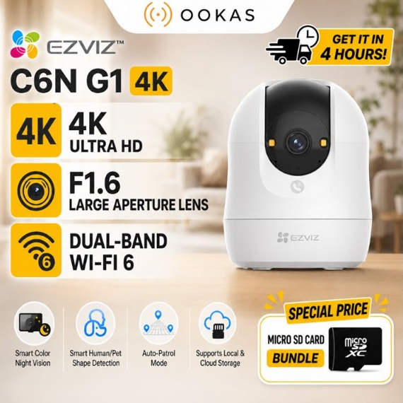 Panduan Pilih Model EZVIZ C6N dan C6N G1 untuk CCTV Rumah