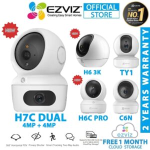 Kamera Keselamatan EZVIZ Ip: Panduan Pilihan Model Varian CCTV