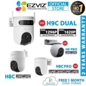 EZVIZ H9C Dual Lens H8C PRO: Panduan Pemilihan CCTV WiFi Luaran