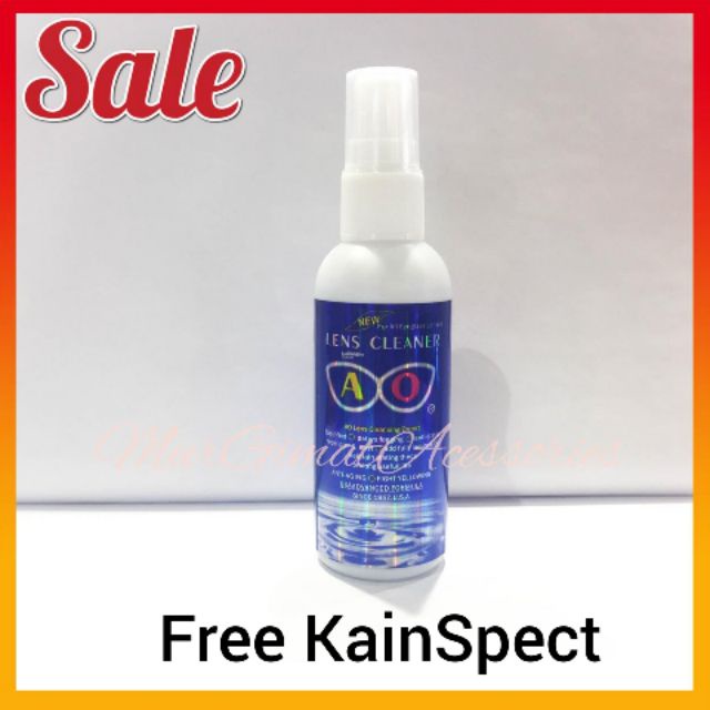 AO Lens Cleaner 50ml Cecair Pencuci Cermin Mata