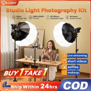 LED Lantern Softbox 300W 65cm: Ciri dan Kegunaan Kit Pencahayaan Studio