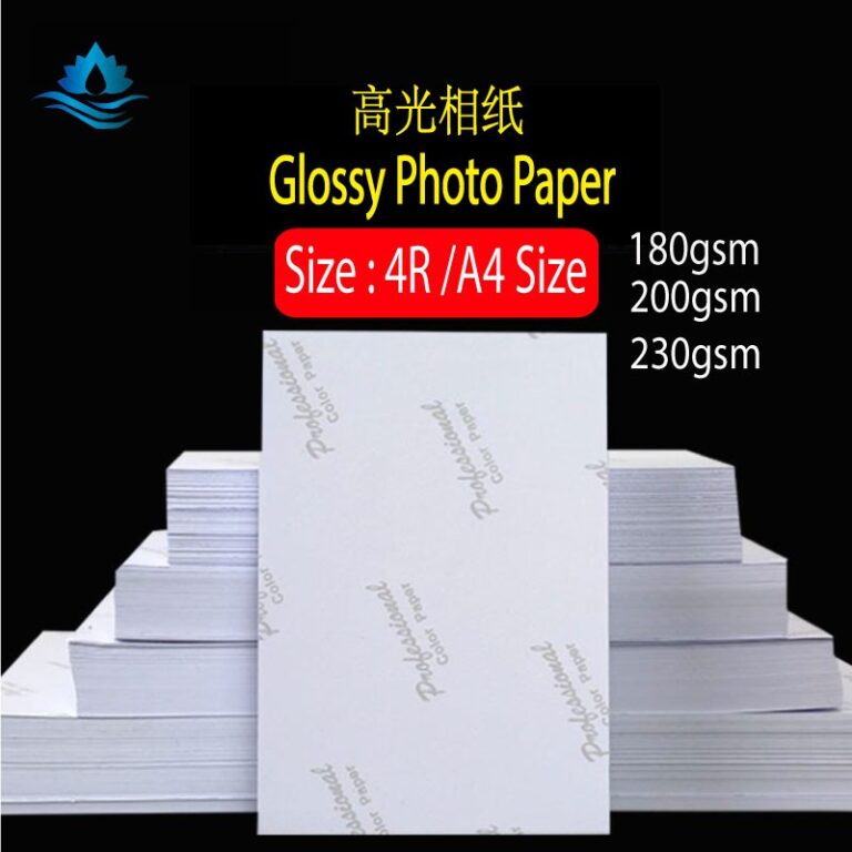 Inkjet Photo Glossy Paper A4 dan 4R: Pilihan Ketebalan untuk Cetakan Foto