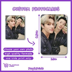 ONE-SIDED GLOSSY PAPER CUSTOMIZE PHOTOCARD