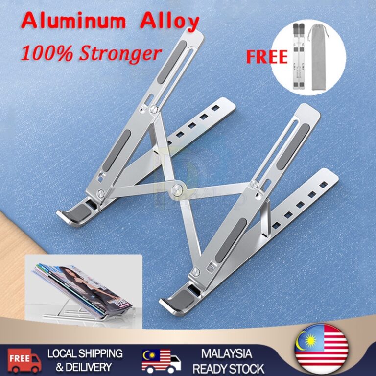Aluminium Laptop Holder Lipat: Fungsi dan Panduan Semakan Pilihan