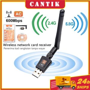360 Portable 600Mbps Dual Band WiFi Adapter