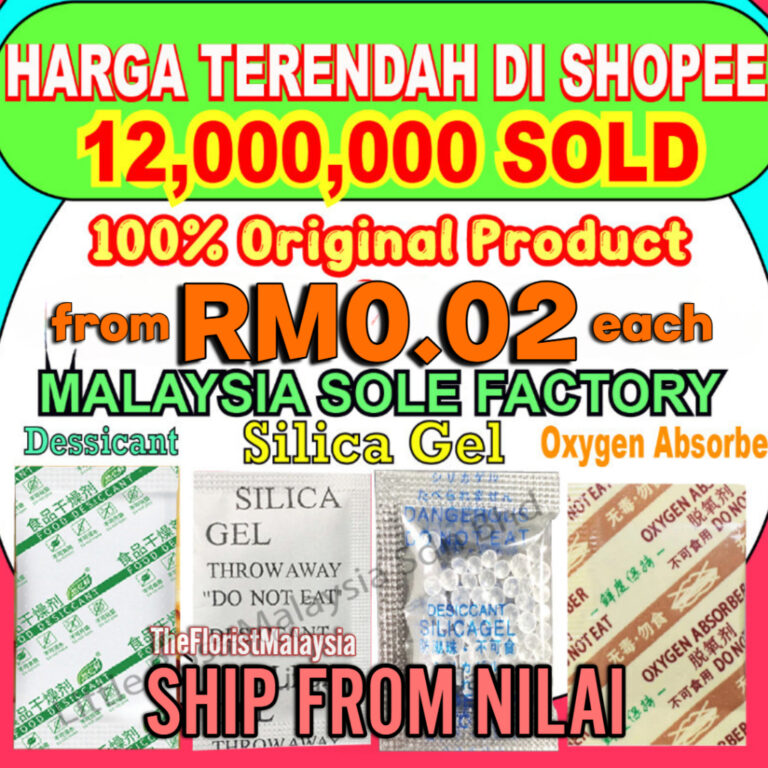 Pemilihan Food DESICCANT, SILICA Gel dan OXYGEN ABSORBER untuk Penyimpanan Berkesan