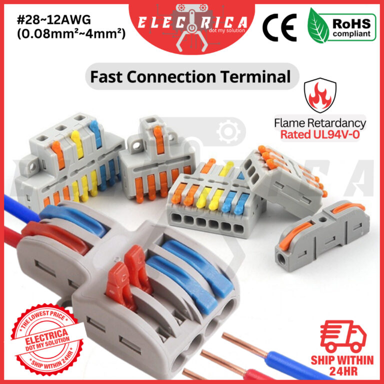 Fast Wire Cable Connector: Pilihan Penyambung Wayar Pantas dan Selamat