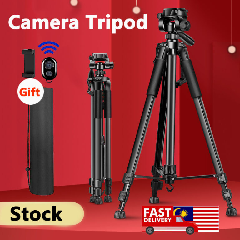 Tripod Fleksibel Mudah Alih Ketinggian 170 cm