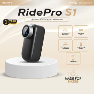 ROADCAM RidePro S1: Kamera Aksi Motosikal 4K dengan Pendakap Magnetik
