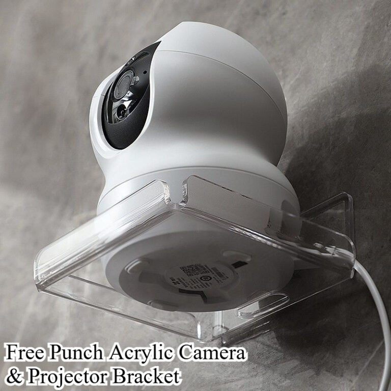 Pemegang Kamera Akrilik Tanpa Paku untuk CCTV dan Projektor