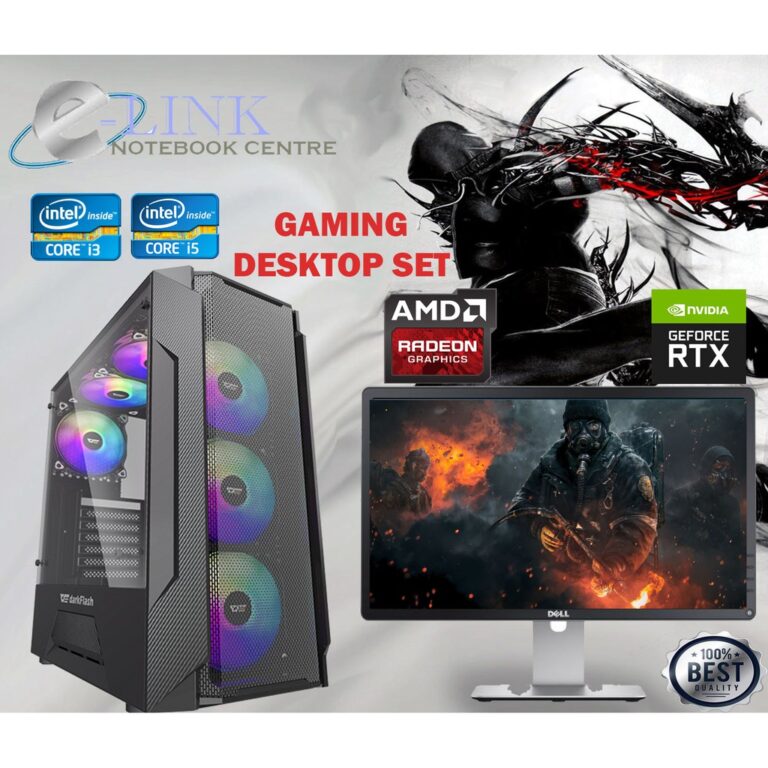 Set Gaming Lengkap dengan Pilihan Komponen Core