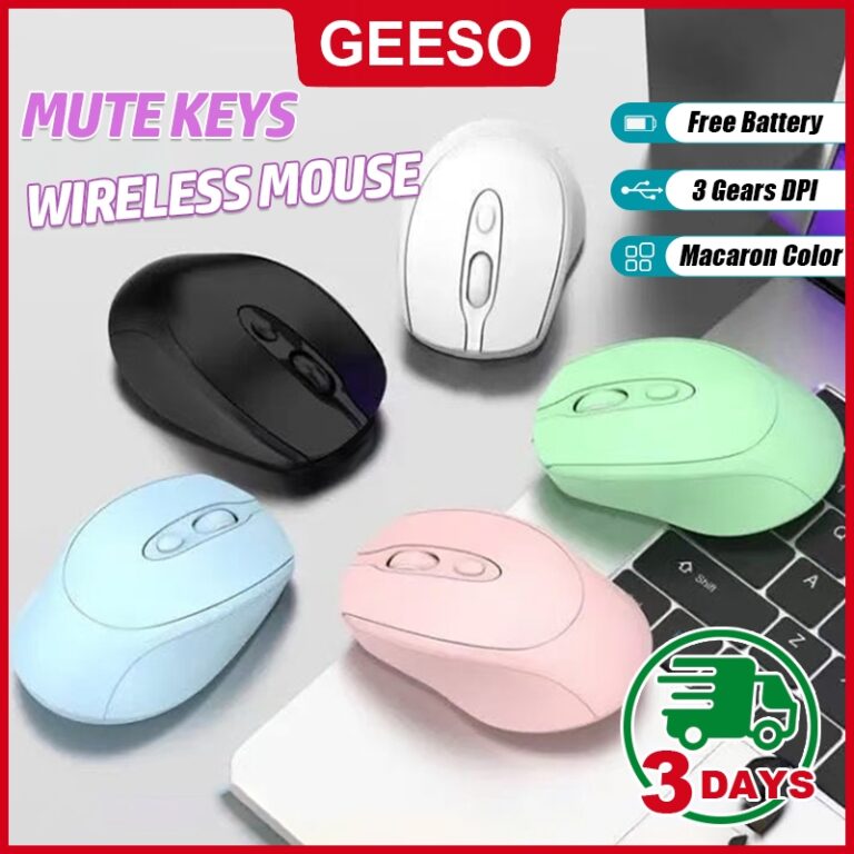 GEESO Wireless Mute Mouse: Pilihan Tetikus Tanpa Wayar Senyap